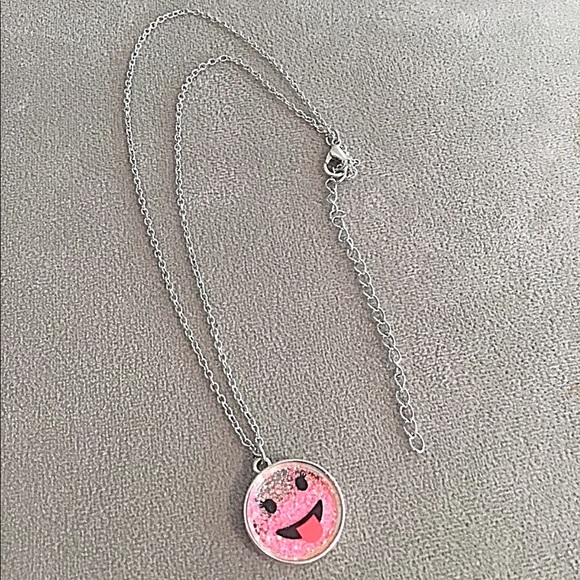 Emoji Pendant Necklace - Picture 3 of 7